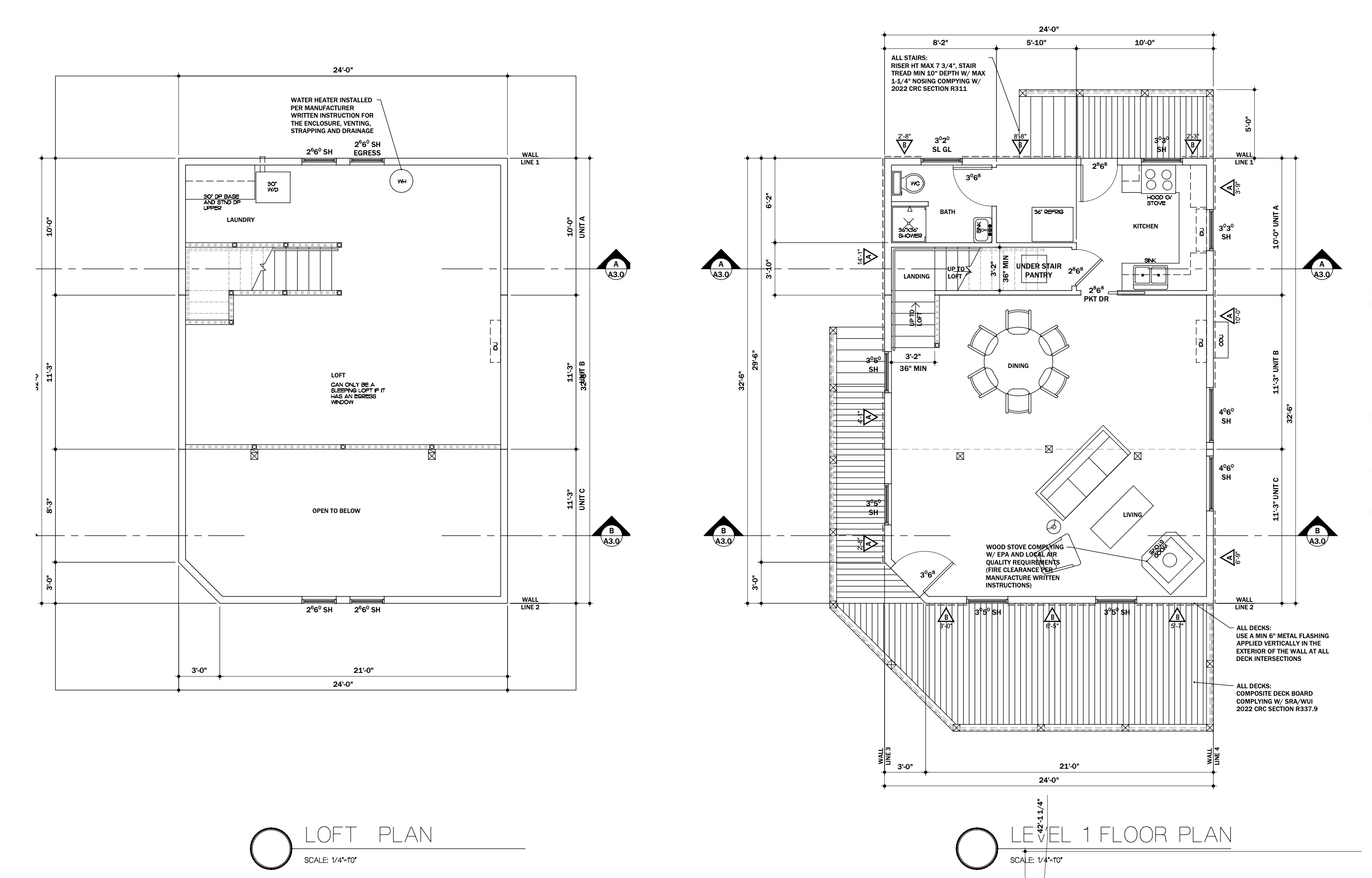 Pocket 780 Cabin floorplan