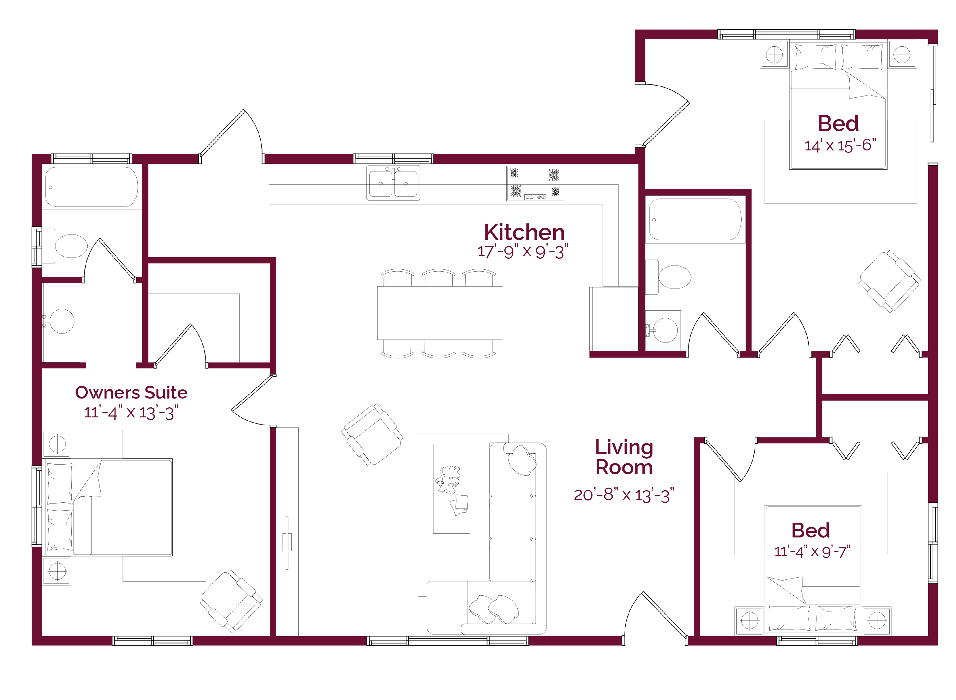 Pocket 1195 floorplan