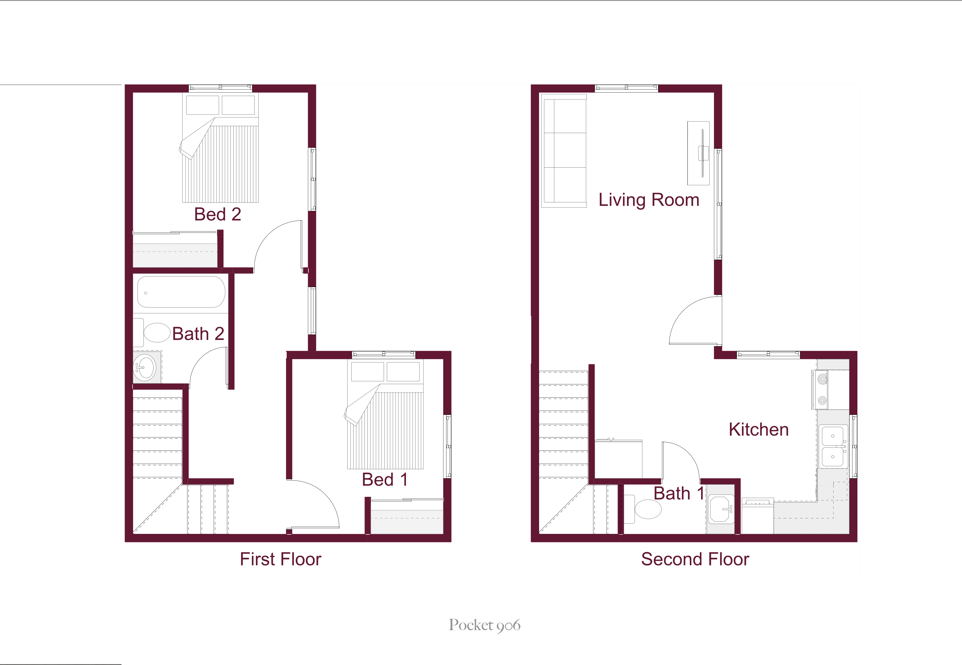Pocket 906 floorplan