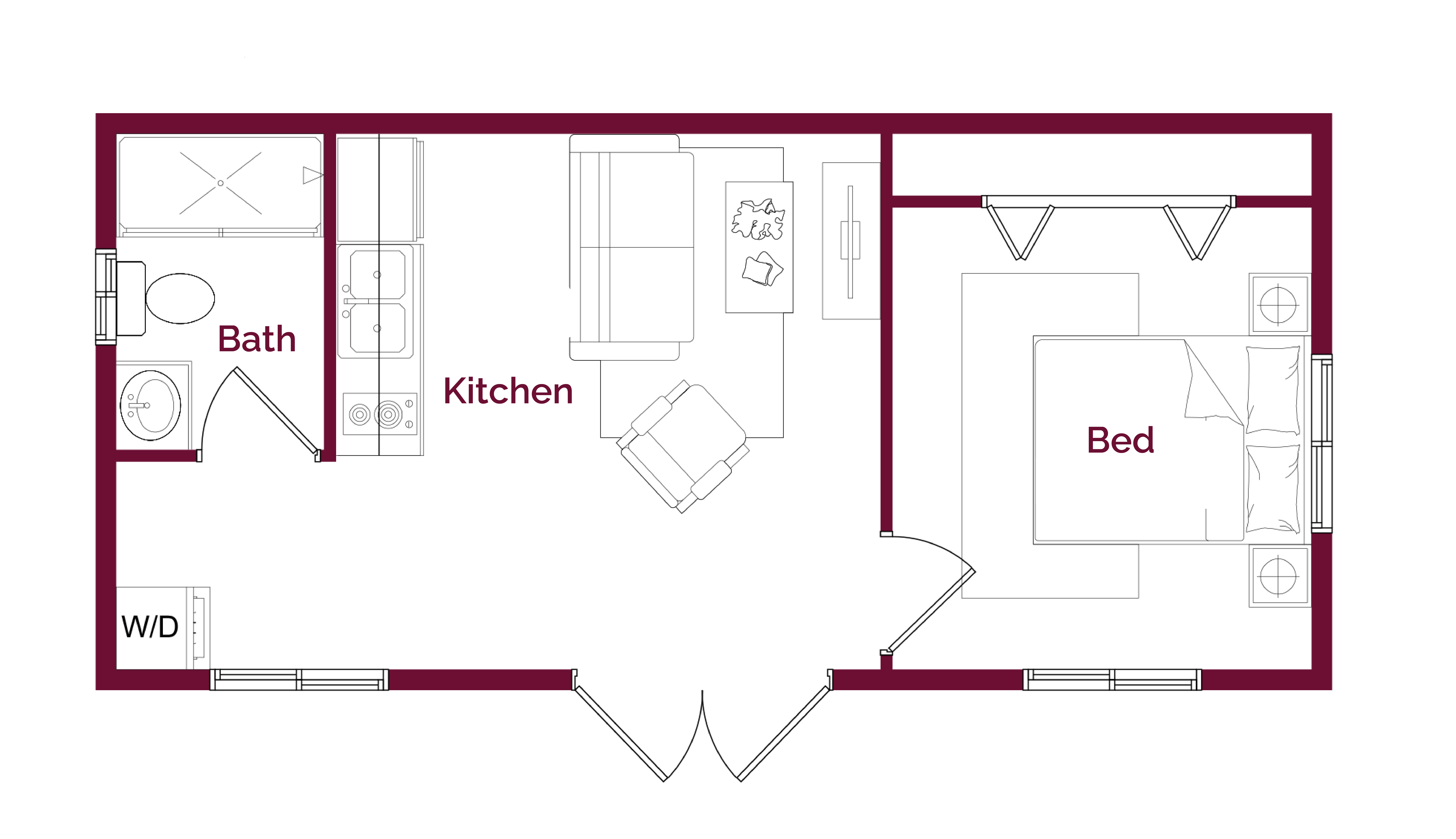 Pocket 420 floorplan