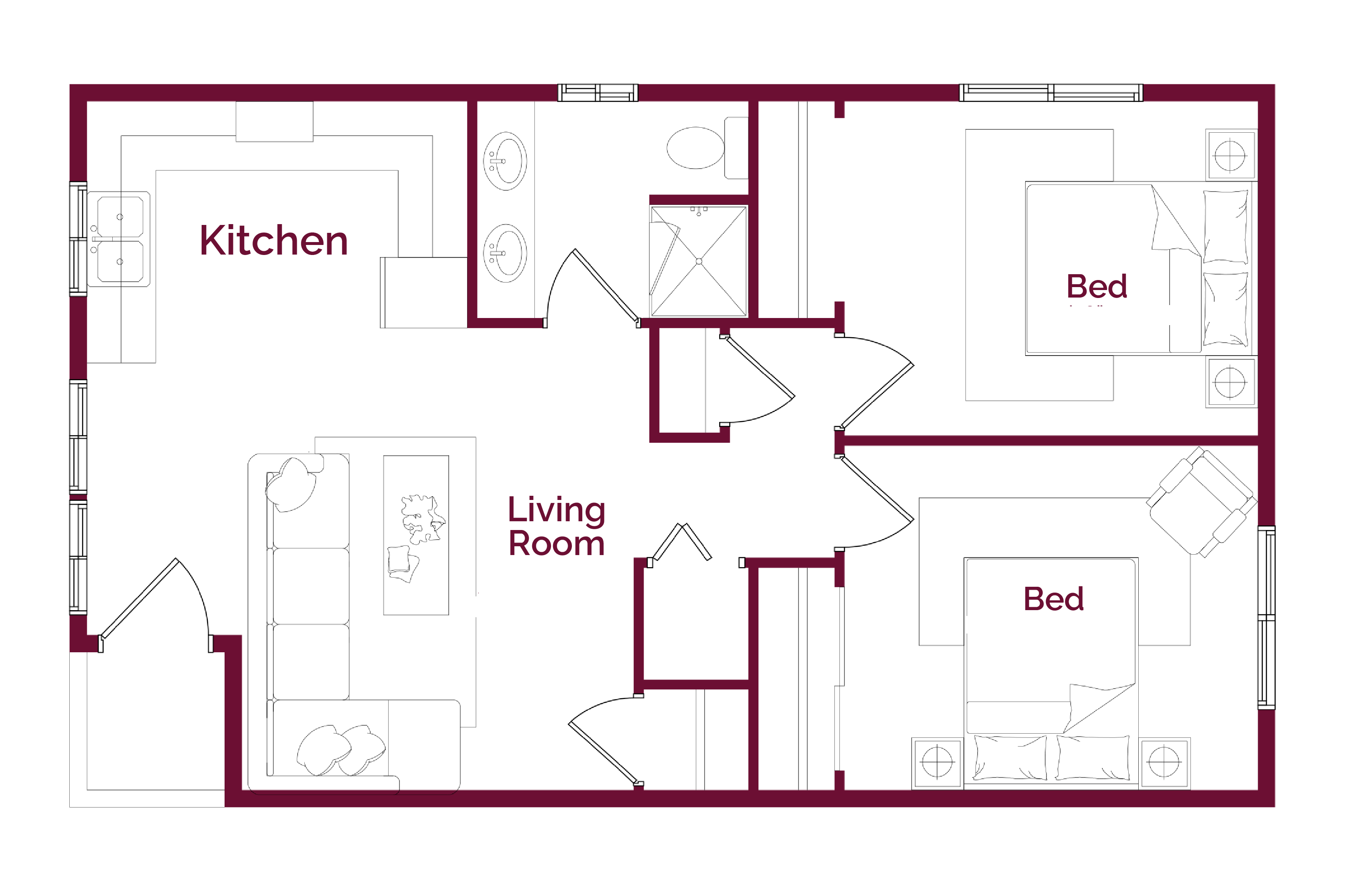 Pocket 735 floorplan